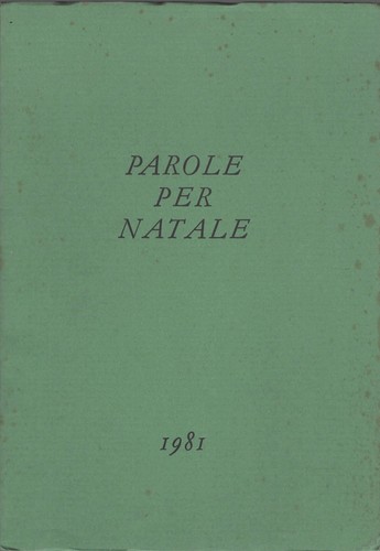 Parole per natale - natale,