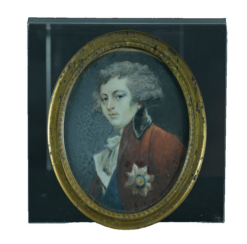 Miniatura antica ritratto - in,