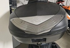 BAULETTO KAPPA 46 LITRI K46NT NERO MONOLOCK  CON STAFFA E POGGIASCHIENA