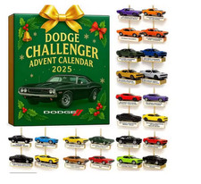 2025  Calendario avvento dodge regalo Natale