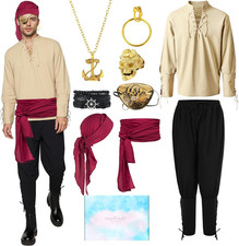 Costume Pirata Uomo, Vestito