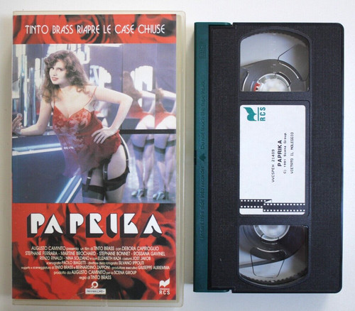 Moviefair paprika vhs - moviefair, (1991),vhs