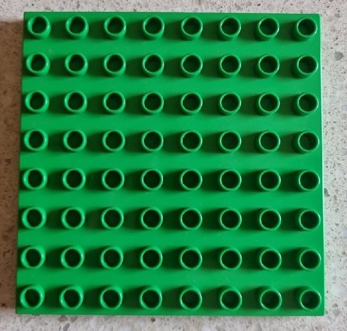 Lego duplo base verde - verde, x