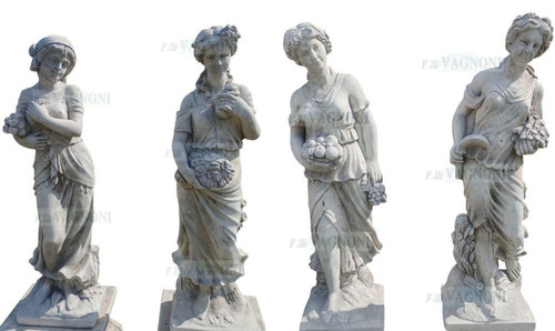 Statue putti stagioni 100 - putti,