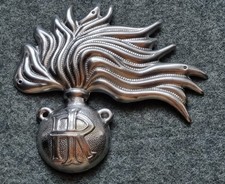 FREGIO MODELLO GRANDE CC METALLO FIAMMA VECCHIO MODELLO EX ORDINANZA C.C.