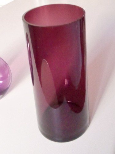 Vaso cilindrico cristallo - vaso,