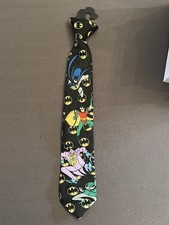 Cravatta nuova vintage 1995 Bolero Batman serie animata clip sul collo DC Comics