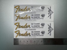Adesivo 2 pezzi Fender
