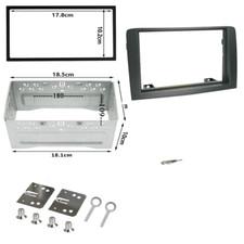 Mascherina  autoradio 2 DIN