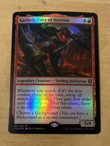 Karlach fury avernus foil - of,