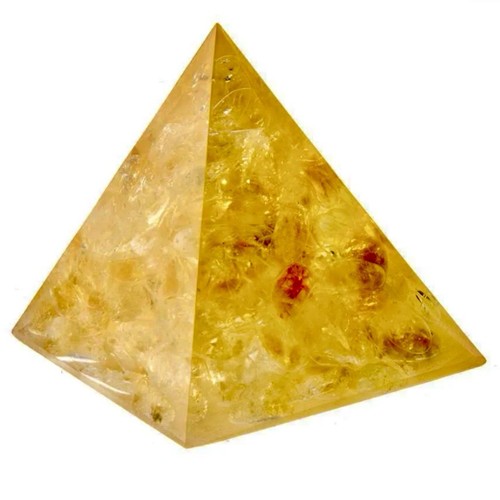 Piramide orgonite con - piramide, di