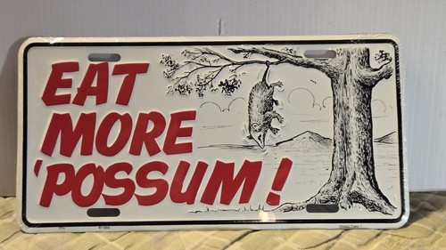 Vintage eat more opossum - eat,