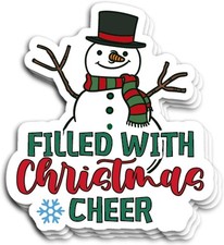 Riempito di Adesivi per Imballaggio Business Cheer Natale, Busta Sigillo Numero 72