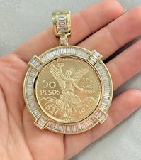 Ciondolo moneta messicana
