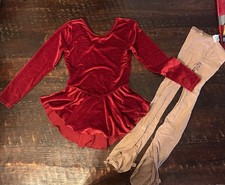 Ice Skating Rebel Skategear Figure Skating Performing Dress Girls Child Large