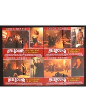 fotobuste HELLBOUND all'inferno e ritorno chuck norris F411