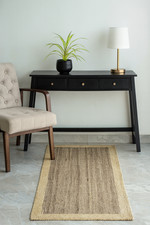 Tappeto Runner Grigio Con