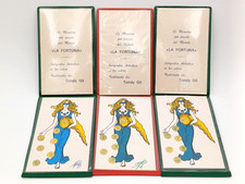 DEA BENDATA - TONDY GIL SET MONETINE DORATE PORTAFORTUNA SETTEBELLO