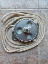  Puleggia ruota per tapparelle rullo avvolgibili in metallo kit completo corde  