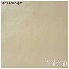 Tessuto Ecopelle Finta Pelle Martellata Tappezzeria Rivestimento Champagne 50 Cm