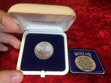 MEDAGLIA " Il Dollaro Di Mister Day" Parmalat argento 1983 Collezione