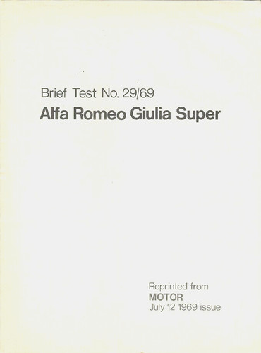 Alfa romeo giulia - giulia, super