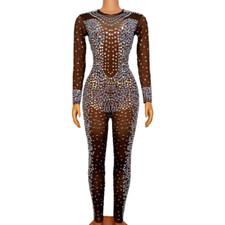 Costume cantante tuta spandex