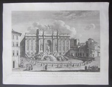 1821 Fontana di Trevi grande