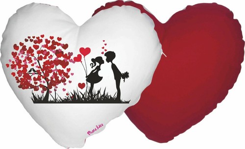 Cuscino forma cuore disegno - cuore,