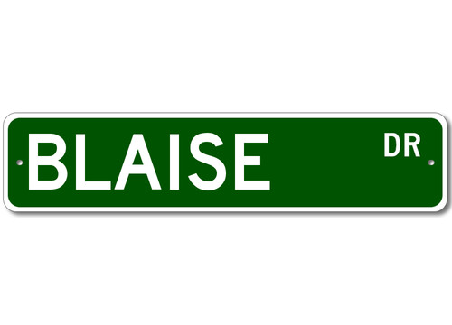 Blaise drive cartello stradale - blaise,
