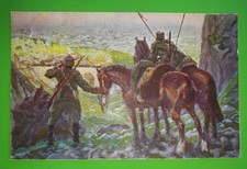 Cartolina - Croce Rossa italiana - Illustrata pittore T. Cascella - - 1915 ca.