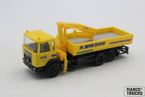 Herpa man camion pianale - f8,