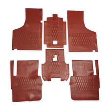 SET TAPPETI IN GOMMA PER FIAT 850 BERLINA E SPECIAL - TAPPETINI LASSY EPOCA