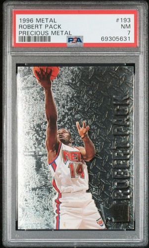 Fleer metal robert pack 1996 - robert,