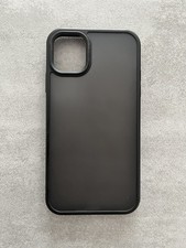 Cover Apple iPhone 11 Custodia Plastica Con Retro Semi Trasparente e Antipolvere