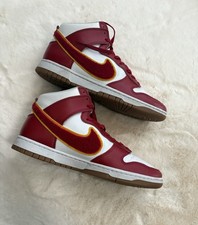 Nike Dunk High Retro "Team Red