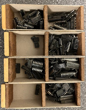 Lotto componenti elettronici vintage - tamponi, trigger Schmitt, driver IC ecc