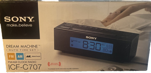 Sony dream machine radio - dream,