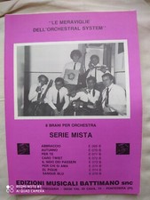 LE MERAVIGLIE DELL'ORCHESTRAL SYSTEM - ALBUM 8 SPARTITI - 1987 - ED. BATTIMANO