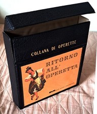 Custodia vuota Porta Dischi 45 giri anni 60 Ritorno all’ Operetta Meazzi Edizion