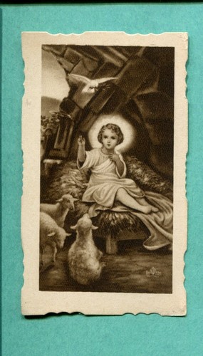 Antico santino fustellato - antico,