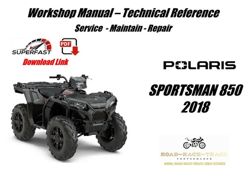 Polaris sportsman 850 manuale - polaris,
