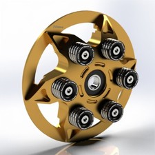 Ducati frizione a secco kit spingidisco oro/nero Kbike NUOVO