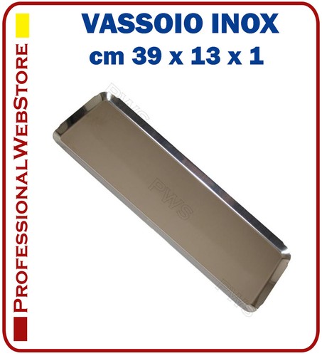 Vassoio acciaio inox - vassoio,