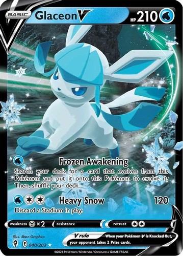 Glaceon 040 203 - -, pokemon
