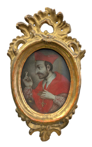 San carlo borromeo tempera su - tempera,