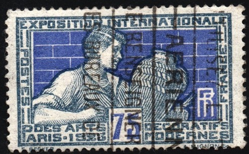 Francia 1924 1925 usato - 1924/1925-,