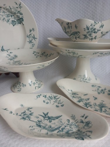 Compotier longwy mignon ancien - compotier,