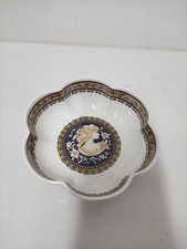 Bellissima ciotola - piattino Limoges - Francia decorato a mano vintage 