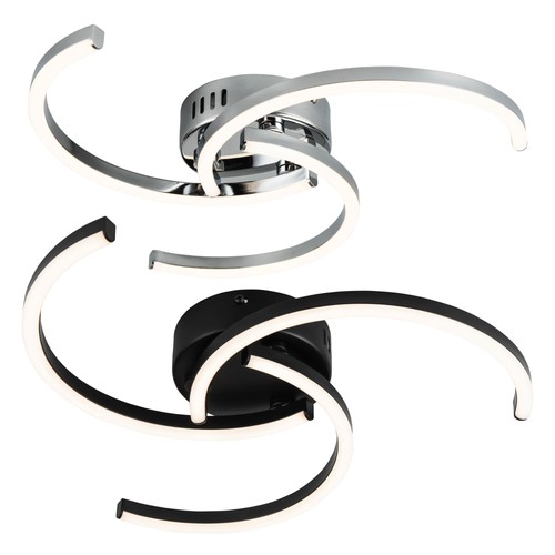 Plafoniera led moderna semi - moderna,